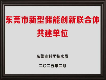 共创&ldquo;东莞市新能储能创新联合体&rdquo;